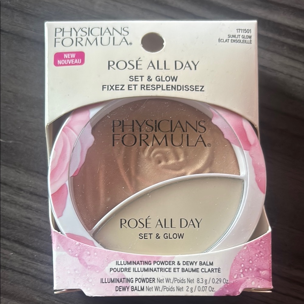 Physicians Formula Rosé All Day Set and Glow: Sunlit Glow
